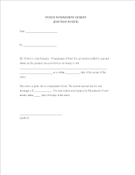 eviction notice template