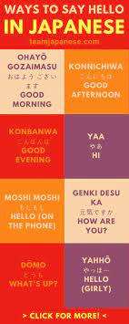 There Are Actually A Lot Of Ways To Say Hello In Japanese Casual Formal Informal Masculi Say Hello In Japanese Hello In Japanese Japanese Language Learning