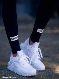 Black And White Huaraches Womens Nike Huarache Sneakers Black Fashion And Nike In 2020 White Nike Shoes Nike Air Huarache Women Nike Air Huarache