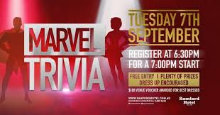 Parent company merivale runs a bunch of sydney's best bars and restaurants, including nearby mr. Marvel Trivia Night At Samford Hotel Samford Hotel September 7 2021 Allevents In