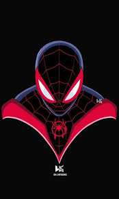 Set as background wallpaper or just save it to your photo, image, picture gallery album collection. Spider Man Miles Morales Minimal Art 480x800 Wallpaper Spiderman Superhero Wallpaper Avengers Art