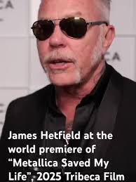 James Hetfield Metallica Saved My Life Premier