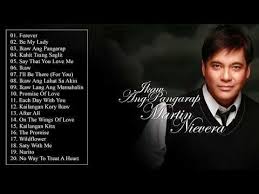 Martin Nievera Nonstop Music Best Songs Of Martin Nievera Nonstop Opm 2018 Youtube Best Songs Songs Music