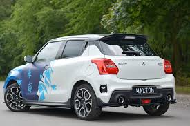Moving or capable of moving with great speed; Spoiler Extension Suzuki Swift 6 Sport Our Offer Suzuki Swift Mk6 Sport Maxton Design