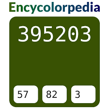 395203 Hex Color Code, RGB and Paints