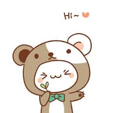 Hi Cute Cartoon Pets Image Emoji Cute Kawaii Animals Cute Doodles Kawaii Cute