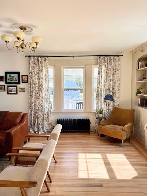 How to Make a Room Look Bigger With Curtains (6 Easy Tricks) - Painting by  the Penny