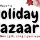 9th Annual Holiday Bazaar (9am-4pm) - The Haven Teen Center, 112 Train St SW Event Image