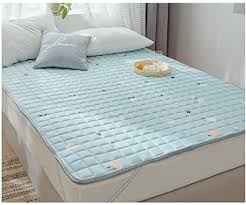 Yangliyu Mattress Topper Thin Section Non Slip Foldable Sleep Comfort For Single Bed Double Bed Color Yellow Size In 2020 Mattress Sleep Comfortably Single Bed
