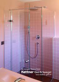 Bie Dieser Installation Einer Ganzglasdusche Verwendeten Wir Fur Die Ungetrubte Farbwiedergabe Extraweisses Sicherheitsglas D Duschkabine Glastrennwand Dusche