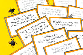 What do you know about the earth and the world in which we live? Free Printable Halloween Trivia Hey Let S Make Stuff
