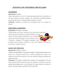Aprende paso a paso a. Juegos Con Material Reciclado Pelota Juego De Azar