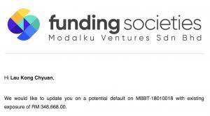 Funding societies assess issuer by following a comprehensive credit assessment and risk scoring approach. My First Loss Investing With Funding Societies Kclau Com