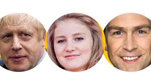 Boris Johnson, Elisabeth van België en Will Amos