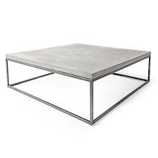Perspective Coffee Table Xl By Lyon Beton At Lumens Com Concrete Coffee Table Coffee Table Square Large Square Coffee Table