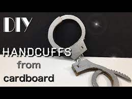 ダンボール工作 手錠でゲットだぜ handcuffs cardboard craft youtube 2021 手錠 ダンボール 工作