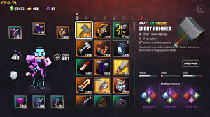 I Found A Gilded Great Hammer With Triple Prospector And Triple Leeching R Minecraftdungeons