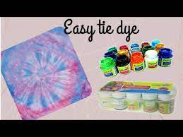 Valkyri has made her living by creating and selling tie dye using acrylic and fabric paint. Tie Dye With Acrylic Paints Easy To Do Youtube