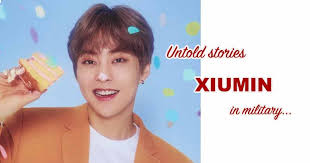 An overdose of cuteness coming right. Exo Xiumin A