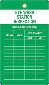 Create checklists quickly and easily using a spreadsheet. Eye Wash Station Checklist Spreadsheet Eye Wash Note Most Parts Can Be Obtained From Mu