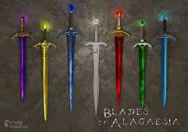 Corella Studios The Complete Set Of All Rider Blades Mentioned In