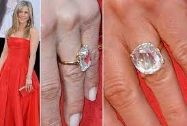 Celebrity Engagement Rings Jennifer Aniston Wedding Ring Celebrity Rings Celebrity Engagement Rings