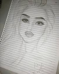 I Just Draw This Girl Drawing Sketch Drawings Art Challenge Art