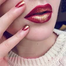 Andrea Reed Victoria Bc On Instagram Matching Lips Sephora Rouge Infusion Lip Stain In Cherry Nectar Revlon Matte Balm In 250 Standout Nail