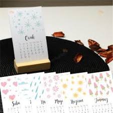 Hediyelen Masa Takvimi Mevsimler Tasarim Masa Hediyeler