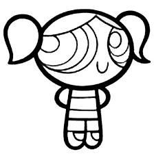 If your child loves interacting. Bubbles Is One Of The Powerpuff Girls Coloring Page Color Luna