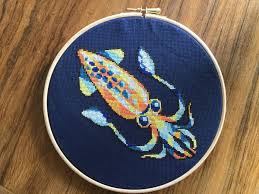 The chart can be downloaded to your computer where you can print and store it. Dr Mara Keire On Twitter Pandemic Cross Stitch Project Three Finished A Squid For The Kid Tinyjoys Victoriansewingcircle