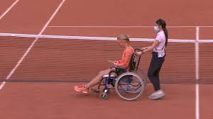 Kiki bertens is a professional tennis player from the netherlands who competes in the women's tennis association. Kiki Bertens Accused Of Faking An Injury After Being Carted Off Court In A Wheelchair Sportbible