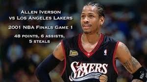 That reality may be even greater this year with fewer games on tape, fewer more. Allen Iverson Vs Los Angeles Lakers 2001 Nba Finals Game 1 Full Highlights 48 Points 6 Assists Youtube