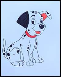 What are the female names of the 1001 dalmatians? How To Draw Disney S 101 Dalmations Cartoon Characters Drawing Tutorials Drawing How To Draw Disney S 101 Dalmations Illustrations Drawing Lessons Step By Step Techniques For Cartoons Illustrations