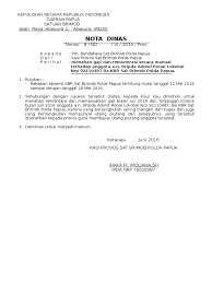 Permohonan penangguhan penahanan lampiran : Nota Dinas Penahanan Gaji Docx