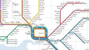 Lockdown is officially on in victoria after the new restrictions came into effect at 6pm tonight with the state of disaster declaration. Rainbow Revamp For Melbourne S Train Network Map