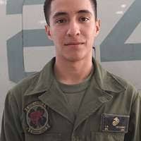 U.S. Marine Lt. Col. Gabrielle Hermes, battalion commander,