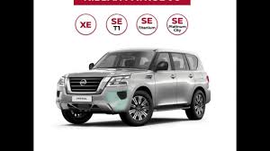 New nissan patrol 5.6l le titanium 2021 on offer for aed 286,000. 2021 Nissan Patrol Grades Versions Specifications