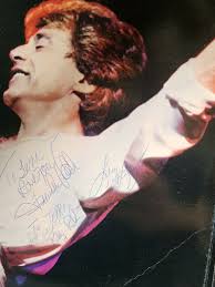 Frankie Valli 4 Seasons Renuited SIGNED live Vinyl Album