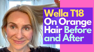 Wella Toner T18 Before And After - Youtube