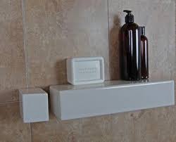 New Shower Shelf Idea Little Square Shelf 3x3 Can Be Mounted At End Of My Longer Modern Square Shelf Shower Shelves Modern Shower Caddies Tile Shower Shelf