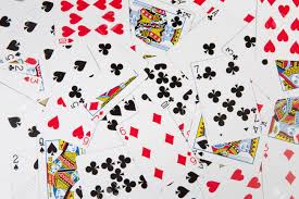 Maybe you would like to learn more about one of these? French Playing Cards With Standard English Pattern Scattered Face Up Top View Background Stock Photo Picture And Royalty Free Image Image 138793824