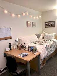 49 Cute Dorm Rooms Ideas We Re Obsessing Over Dorm Room Ideas For Girls Options Dormroomidea College Dorm Room Decor Dorm Room Designs Dorm Room Inspiration