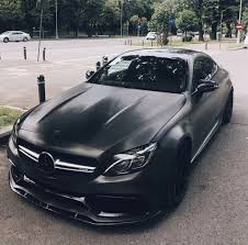Satin Black Mercedes C Amg Dream Cars Black Mercedes Benz Vehicles