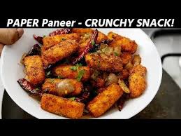 Paper Paneer Recipe Crisp Snacks In Dhaba Style Pepper Panir Cookingshooking Youtube Paneer Recipes Stuffed Peppers Indian Food Recipes Vegetarian