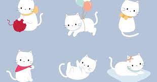 Kucing kartun hewan lucu hewan peliharaan anak kucing licik kitty singa gambar. Wallpaper Gambar Kartun Kucing Comel
