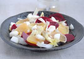 Salade Endive Betterave Pomme Orange Et Vinaigrette Au Miel Salade Endive Salade Betterave
