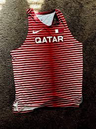 Nike Pro Elite Team Issue Qatar Track Field Running Singlet XL CI8115-XXX  Run SB