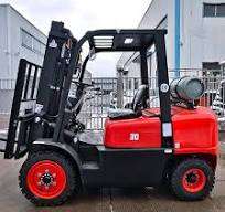 New LPG Gasoline/Gas Forklift Truck 3.5 Ton 3500 Kg with Nissan Engine