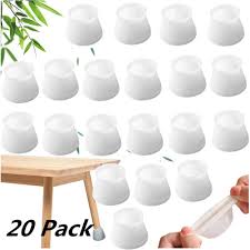 Chair Glides Feet Caps Tips Furniture Silicon Protection Cover Chair Leg Caps Silicone Floor Protector Prevents Sc Chair Legs Floor Protectors Tea Light Candle